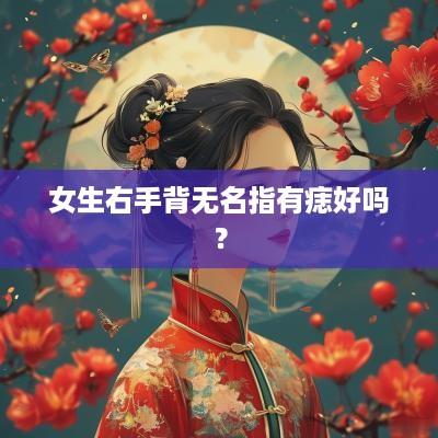 女生右手背无名指有痣好吗？