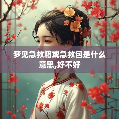 梦见急救箱或急救包是什么意思,好不好