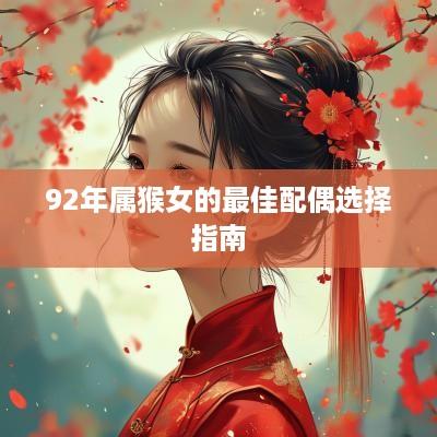 92年属猴女的最佳配偶选择指南