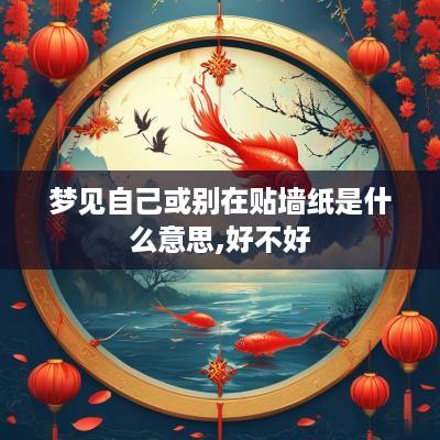 梦见自己或别在贴墙纸是什么意思,好不好