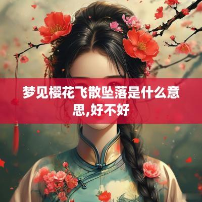 梦见樱花飞散坠落是什么意思,好不好
