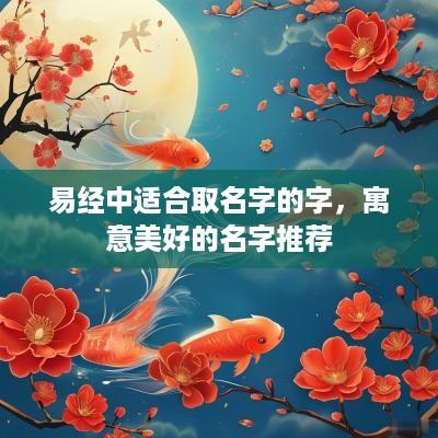 易经中适合取名字的字，寓意美好的名字推荐