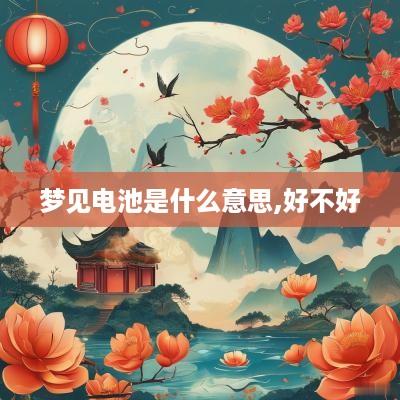 梦见电池是什么意思,好不好
