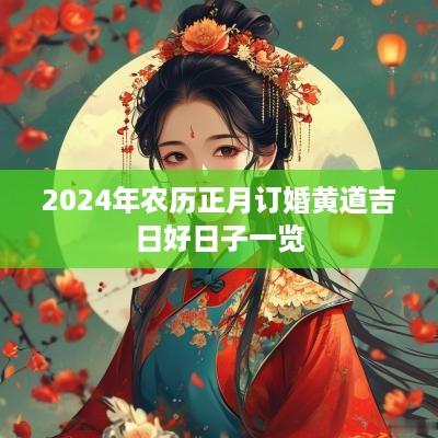 2025年农历正月订婚黄道吉日好日子一览