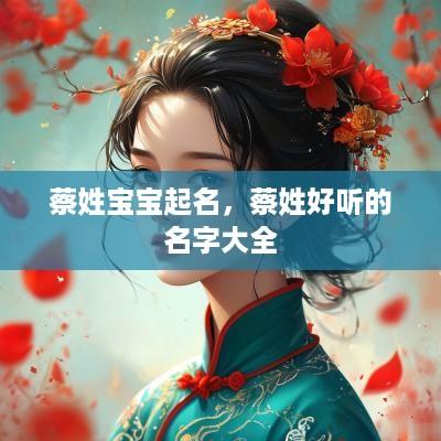 蔡姓宝宝起名，蔡姓好听的名字大全