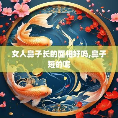 女人鼻子长的面相好吗,鼻子短的呢