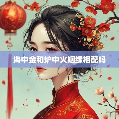 海中金和炉中火姻缘相配吗