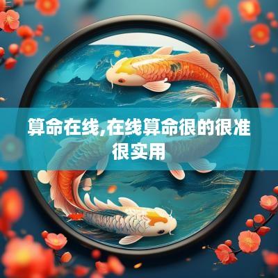 算命在线,在线算命很的很准很实用