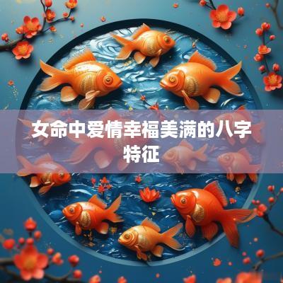 女命中爱情幸福美满的八字特征