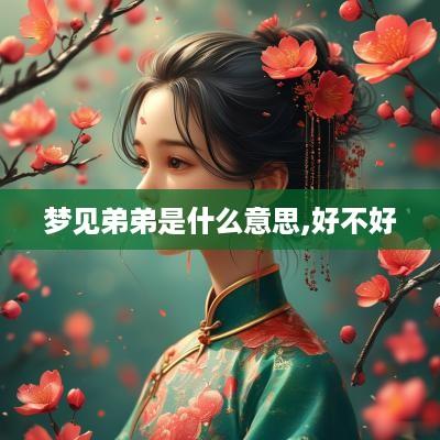 梦见弟弟是什么意思,好不好