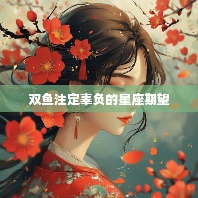 双鱼注定辜负的星座期望