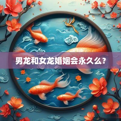 男龙和女龙婚姻会永久么？