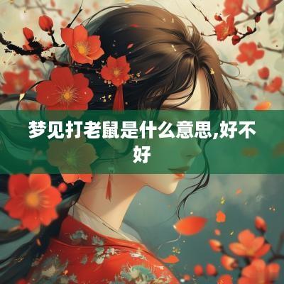梦见打老鼠是什么意思,好不好