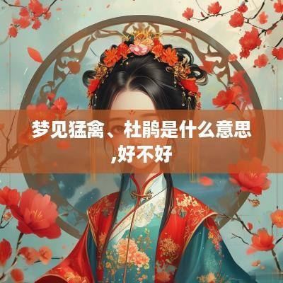 梦见猛禽、杜鹃是什么意思,好不好