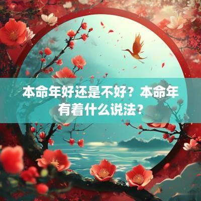 本命年好还是不好？本命年有着什么说法？