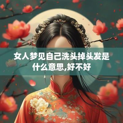 女人梦见自己洗头掉头发是什么意思,好不好