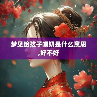 梦见给孩子喂奶是什么意思,好不好