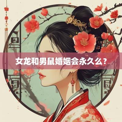女龙和男鼠婚姻会永久么？