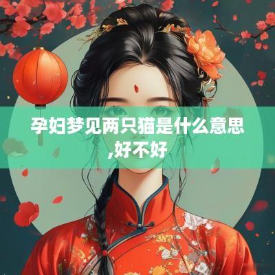孕妇梦见两只猫是什么意思,好不好