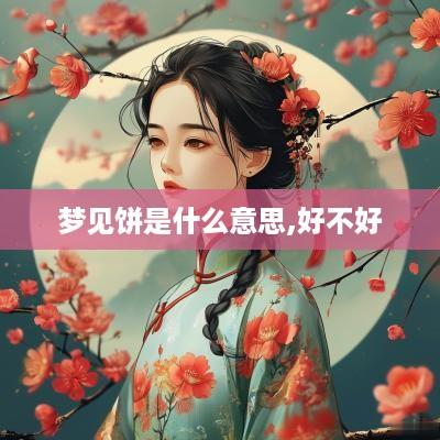 梦见饼是什么意思,好不好
