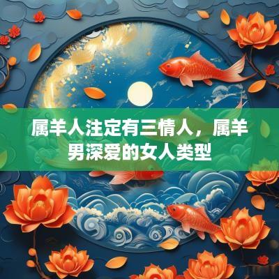 属羊人注定有三情人，属羊男深爱的女人类型
