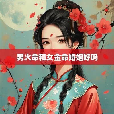 男火命和女金命婚姻好吗