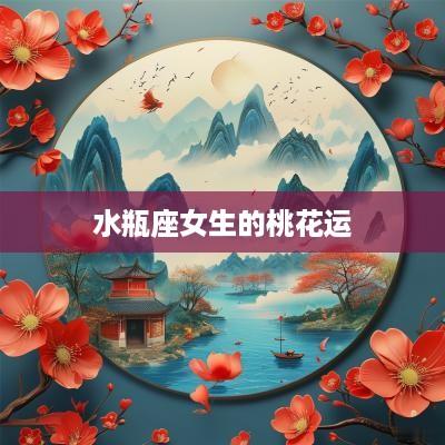 水瓶座女生的桃花运