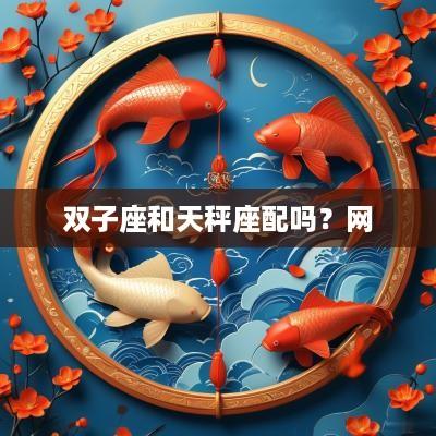双子座和天秤座配吗？网