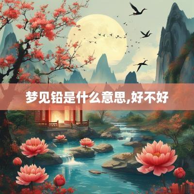 梦见铅是什么意思,好不好
