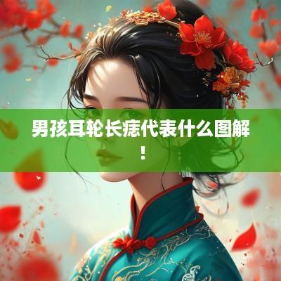 男孩耳轮长痣代表什么图解！