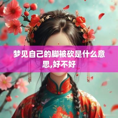 梦见自己的脚被砍是什么意思,好不好