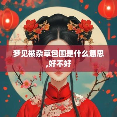 梦见被杂草包围是什么意思,好不好