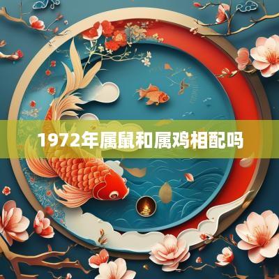 1972年属鼠和属鸡相配吗