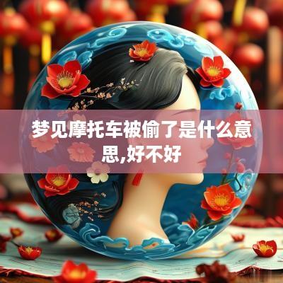 梦见摩托车被偷了是什么意思,好不好