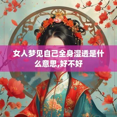 女人梦见自己全身湿透是什么意思,好不好