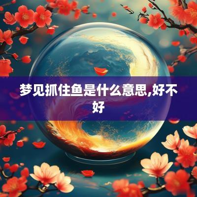 梦见抓住鱼是什么意思,好不好