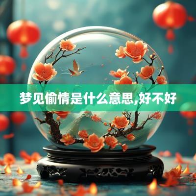 梦见偷情是什么意思,好不好