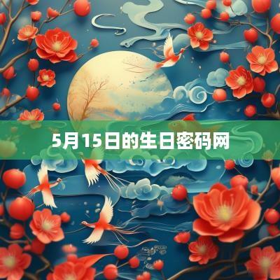 5月15日的生日密码网
