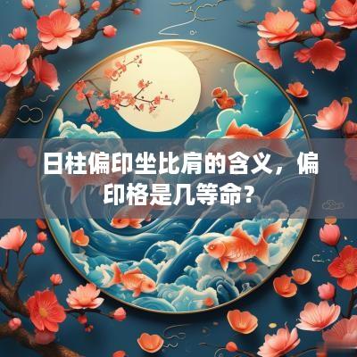 日柱偏印坐比肩的含义，偏印格是几等命？