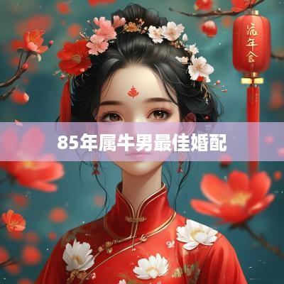 85年属牛男最佳婚配