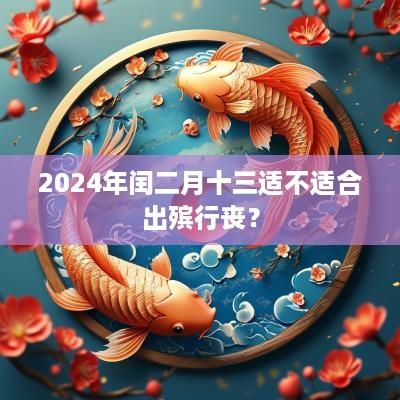 2025年闰二月十三适不适合出殡行丧？