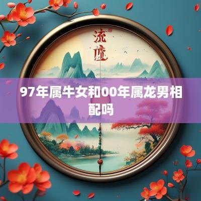 97年属牛女和00年属龙男相配吗