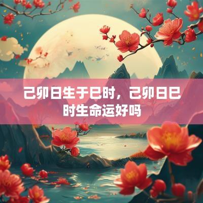 己卯日生于巳时，己卯日巳时生命运好吗