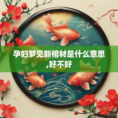 孕妇梦见新棺材是什么意思,好不好