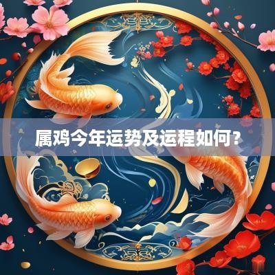 属鸡今年运势及运程如何？