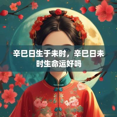 辛巳日生于未时，辛巳日未时生命运好吗