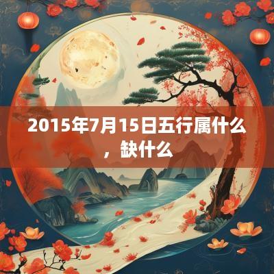 2015年7月15日五行属什么，缺什么