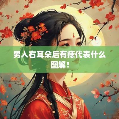 男人右耳朵后有痣代表什么图解！