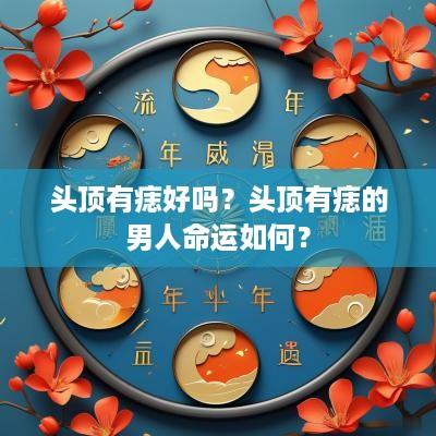 头顶有痣好吗？头顶有痣的男人命运如何？