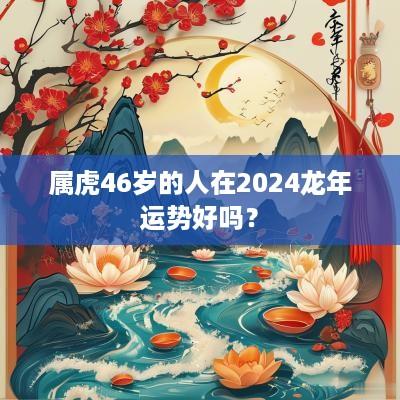 属虎46岁的人在2025蛇年运势好吗？